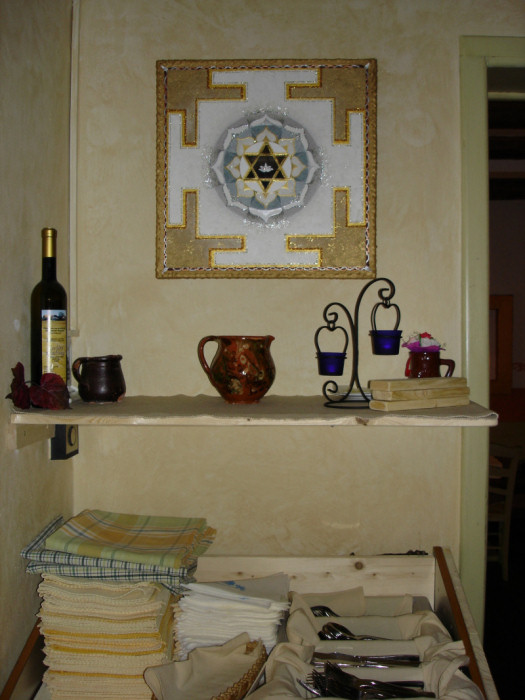 Yantras - Bhuvanesvari yantra in the room